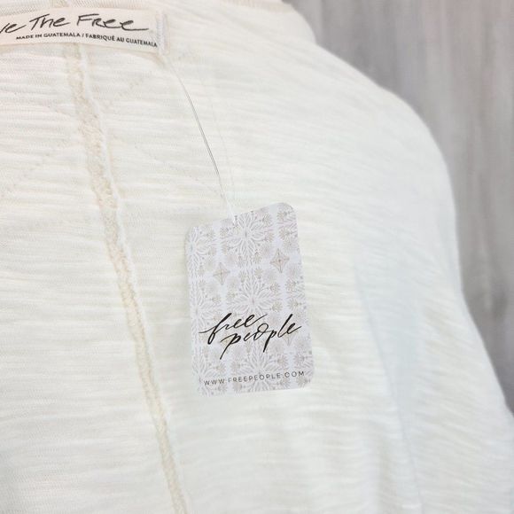 #22 Free People Peace It Up Tee F-0157 - Picture 11 of 11